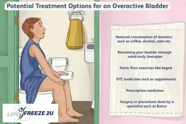 image of woman on toilet because of an overactive bladder Holmes Chapel