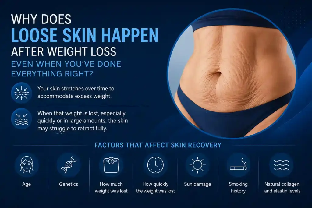 Why Does Loose Skin Happen After Weight Loss Even When You’ve Done Everything Right Holmes Chapel?